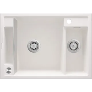 Deante Zlewozmywak granitowy magnetyczny 1.5-komorowy...