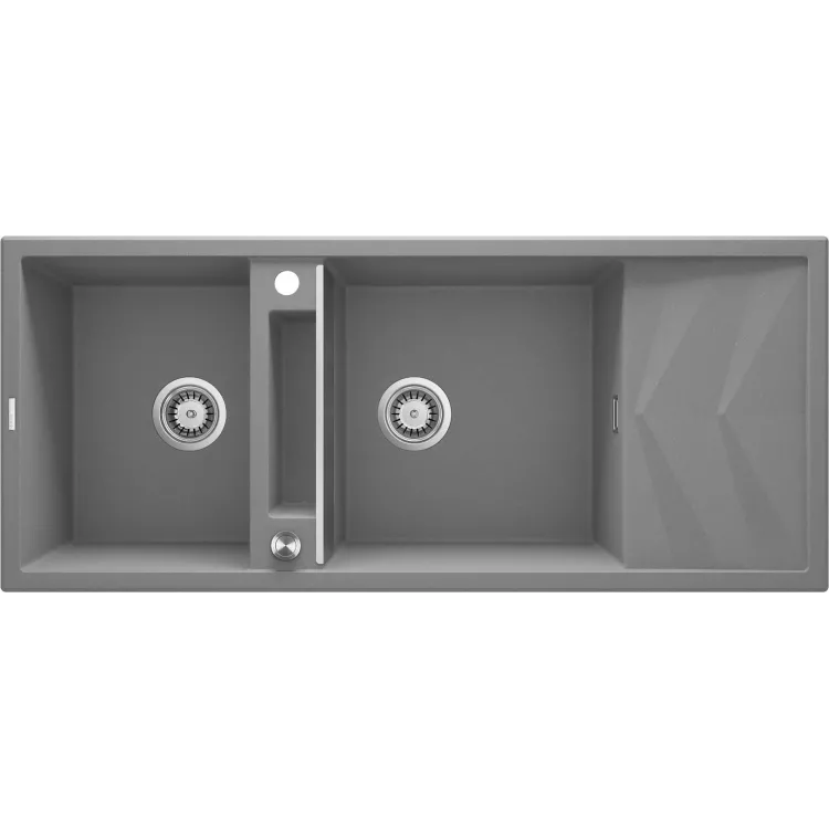 Deante Zlewozmywak granitowy magnetyczny 2-komorowy z ociekaczem ZRM_S213 Deante Zlewozmywak granitowy magnetyczny 2-komorowy z ociekaczem ZRM_S213