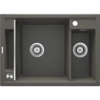 Deante Zlewozmywak granitowy magnetyczny 1.5-komorowy...
