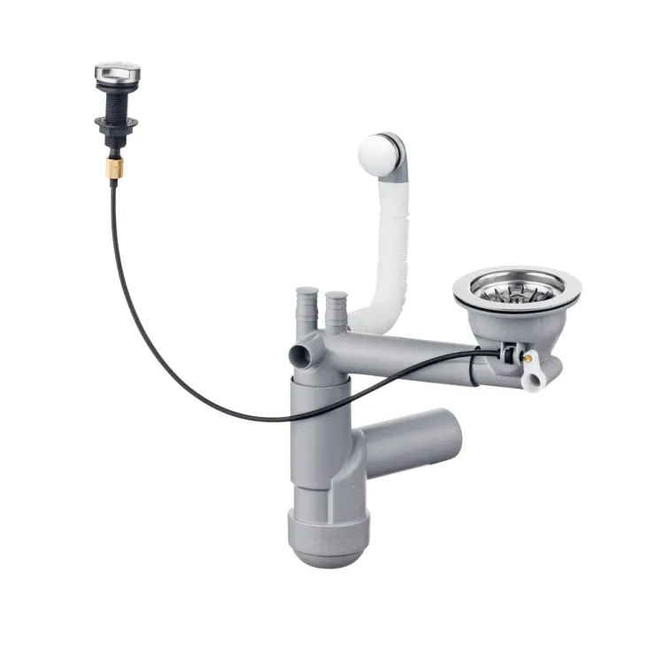 Deante Syfon do zlewozmywaka granitowego 1-komorowego - Space-Saver ZXY_9915