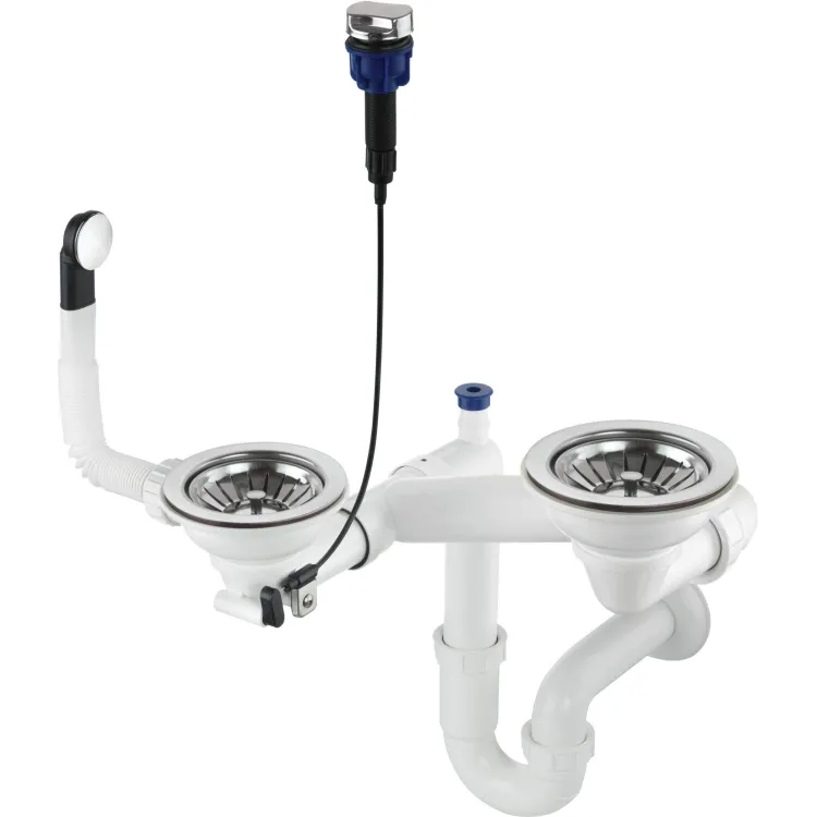 Deante Syfon do zlewozmywaka granitowego 1.5- i 2-komorowego - Space-Saver ZXY_9973
