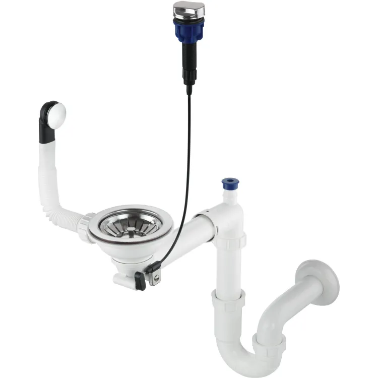 Deante Syfon do zlewozmywaka granitowego 1-komorowego - Space-Saver ZXY_9972