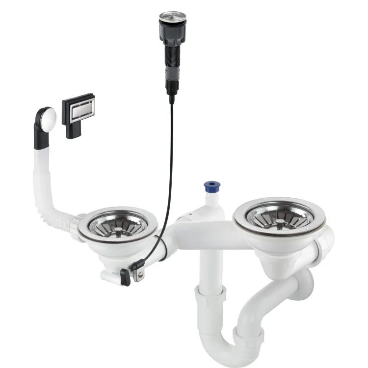Deante Syfon do zlewozmywaka granitowego 1.5- i 2-komorowego - Space-Saver ZXY_9983