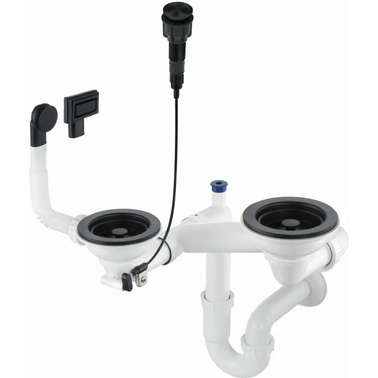 Deante Syfon do zlewozmywaka granitowego 1.5- i 2-komorowego - Space-Saver ZXY_N983