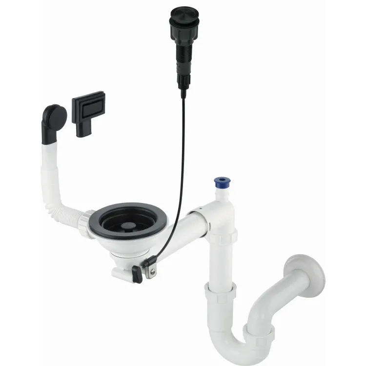 Deante Syfon do zlewozmywaka granitowego 1-komorowego - Space-Saver ZXY_N982