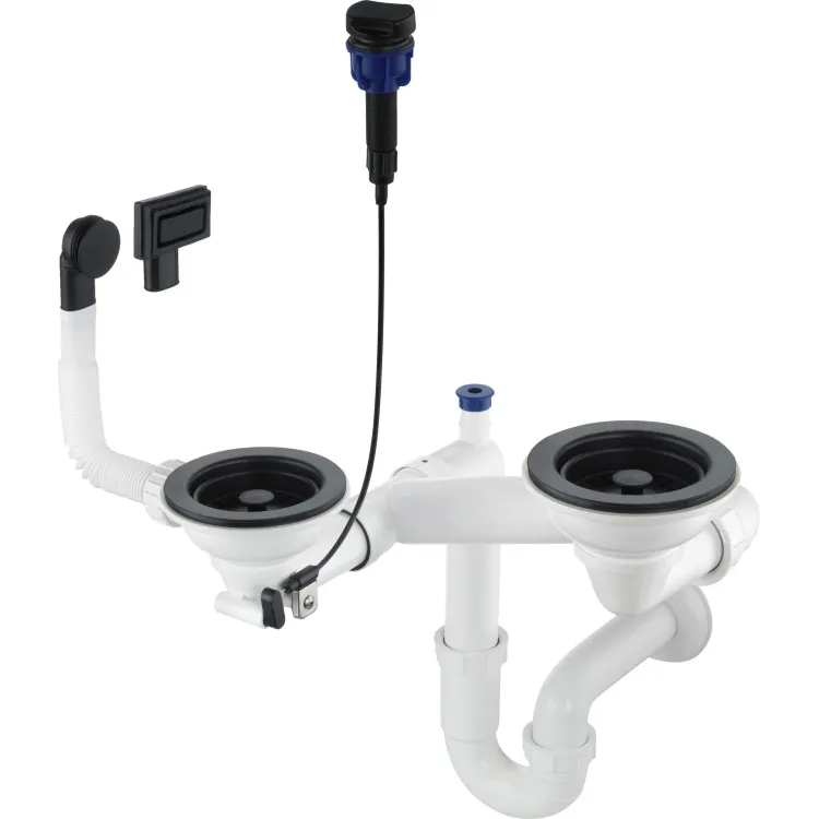 Deante Syfon do zlewozmywaka granitowego 1.5- i 2-komorowego - Space-Saver ZXY_N973