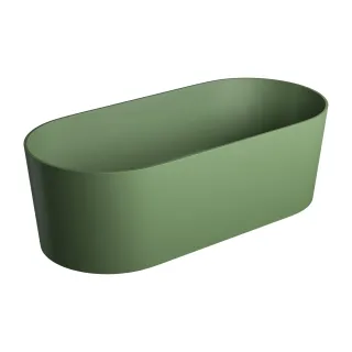 Omnires OVO M+ wanna wolnostojąca, 160 x 75 cm, olive mat...