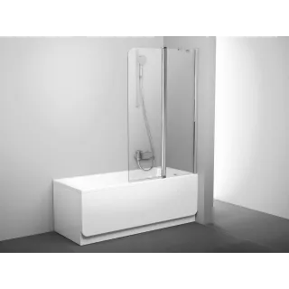Ravak Parawan nawannowy CVS2 100 P, połysk+szkło...