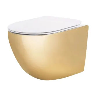 Rea WC - CARLO MINI TORNADO NF GOLD WHITE REA-C6808