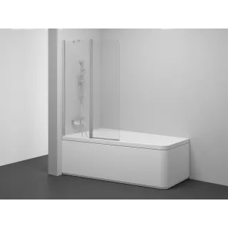 Ravak Parawan nawannowy 10CVS2 100 L, połysk+szkło transparent 7QLA0C03Z1
