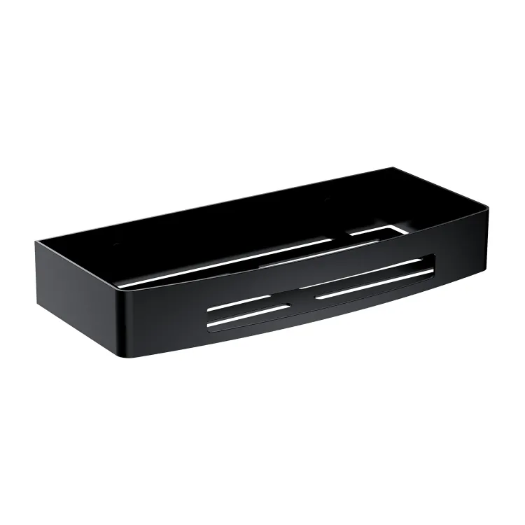Omnires UNI koszyk prysznicowy, 30 x 5 x 13 cm, czarny mat UN10331BL