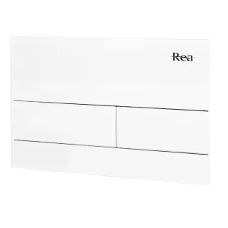Rea PRZYCISK DO STELAŻA PODTYNKOWEGO T GLASS WHITE REA-E0052