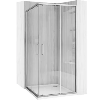 Rea KABINA CITY BRUSH NIKIEL 80X100 REA-K6497