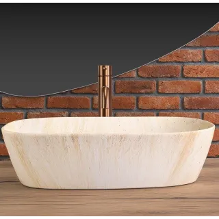Rea UMYWALKA FREJA TRAVERTINE MATT - NABLATOWA REA-U6689