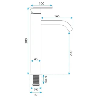 Rea BATERIA UMYWAL JS-11801-1N ONTARIO NIKIEL SZCZ WYS REA-B5510