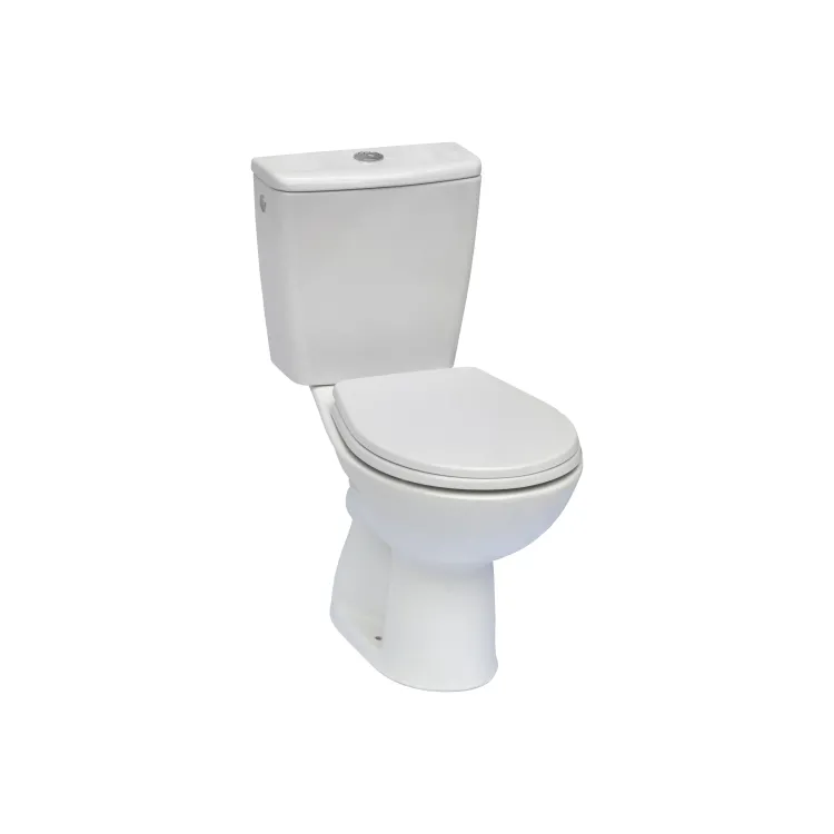 Roca ADELE Miska wc do kompaktu o/poziomy z deską PP A34P19V000 Roca ADELE Miska wc do kompaktu o/poziomy z deską PP A34P19V000