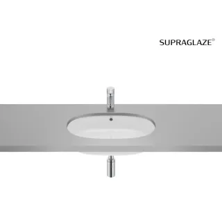 Roca GAP Umywalka podblatowa owalna 55x35 cm Supraglaze®...