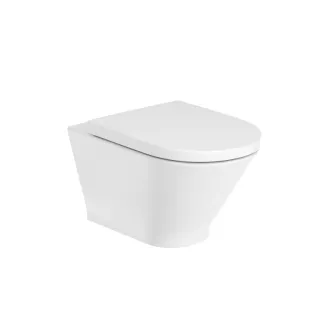 Roca GAP ROUND Miska WC podwieszana Supraglaze® A3460NLS00