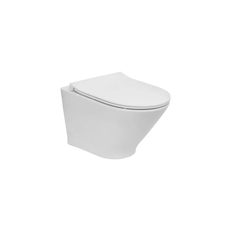 Roca GAP ROUND COMPACTO Miska WC podwieszana Rimless 48 cm A3460NB000 Roca GAP ROUND COMPACTO Miska WC podwieszana Rimless 48 cm A3460NB000