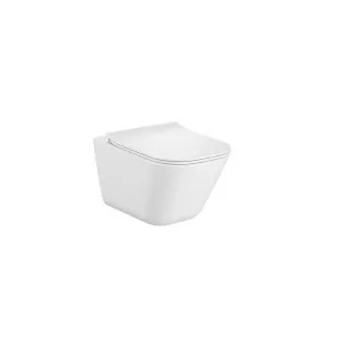 Roca GAP SQUARE RIMLESS ZESTAW Miska WC podwieszana...