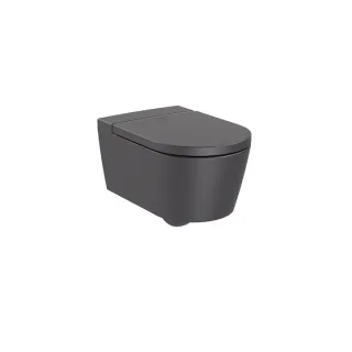 Roca INSPIRA ROUND Miska podwieszana Rimless 560x370 ONYX...