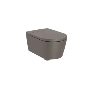 Roca INSPIRA ROUND Miska podwieszana Rimless 560x370 CAFE...