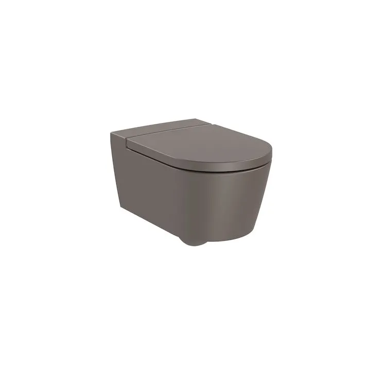 Roca INSPIRA ROUND Miska podwieszana Rimless 560x370 CAFE A346527660