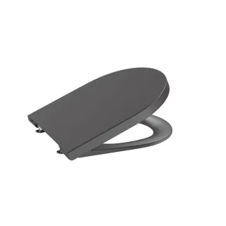 Roca INSPIRA ROUND Deska wolnoopadająca CPT ONYX A80152C64B