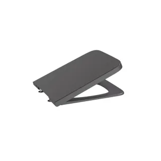 Roca INSPIRA SQUARE Deska wolnoopadająca ONYX A80153264B