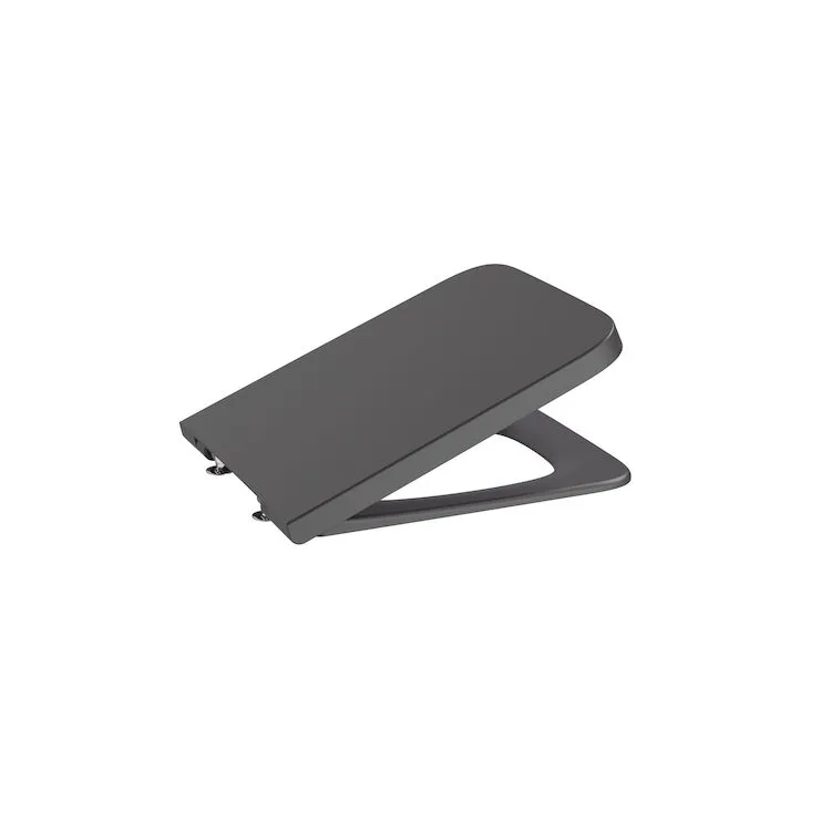 Roca INSPIRA SQUARE Deska wolnoopadająca ONYX A80153264B