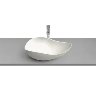 Roca OHTAKE Umywalka nablatowa 54x37,5x18,5 cm beżowy...