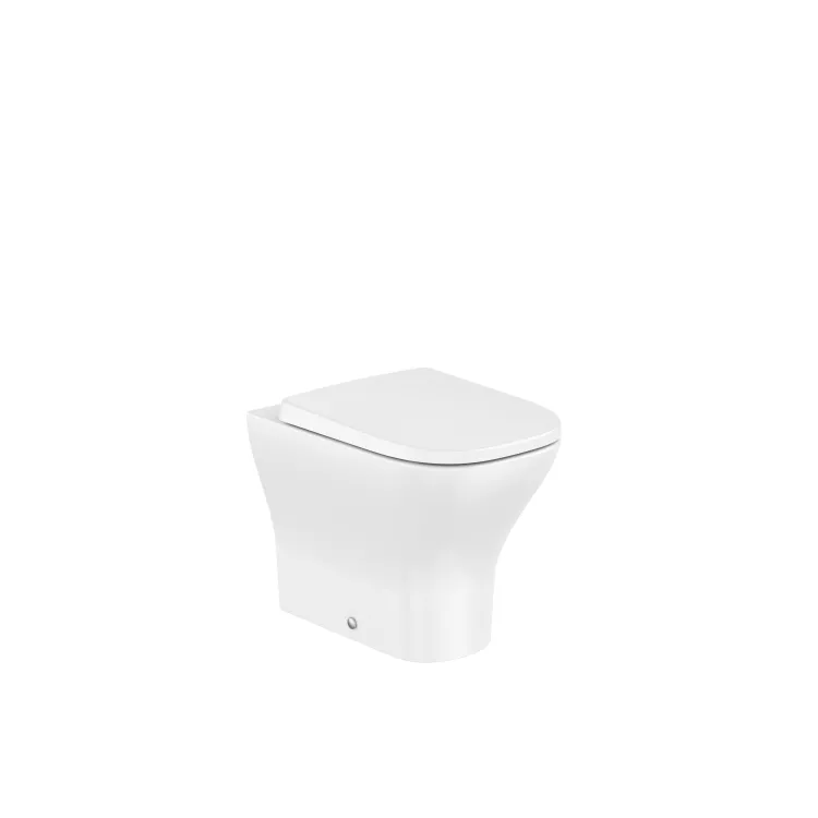 Roca OPTICA Miska WC stojąca Rimless® Vortex 53 cm, przyścienna BTW, o/podwójny A347V15000