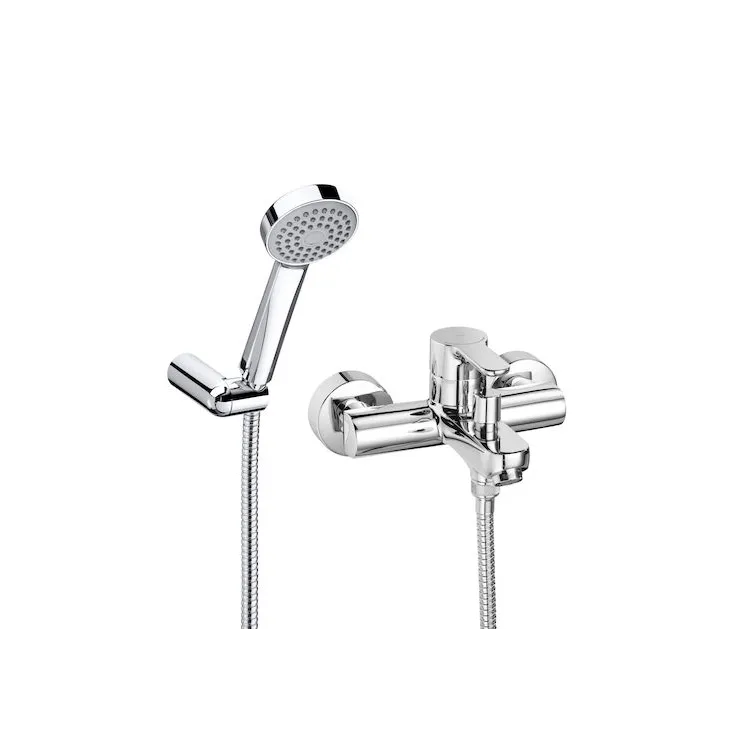 Roca L20 Bateria wannowo-prysznicowa z zestawem prysznic A5A0109C02
