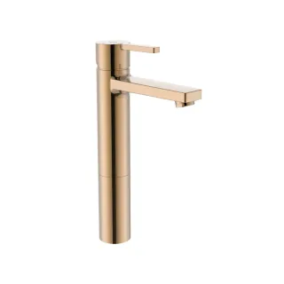 Roca NAIA ROSE GOLD bateria umywalkowa wysoka, Cold...