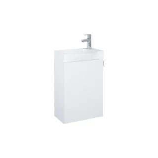 Roca RAVELL Zestaw łazienkowy Unik 45 cm, biały połysk...