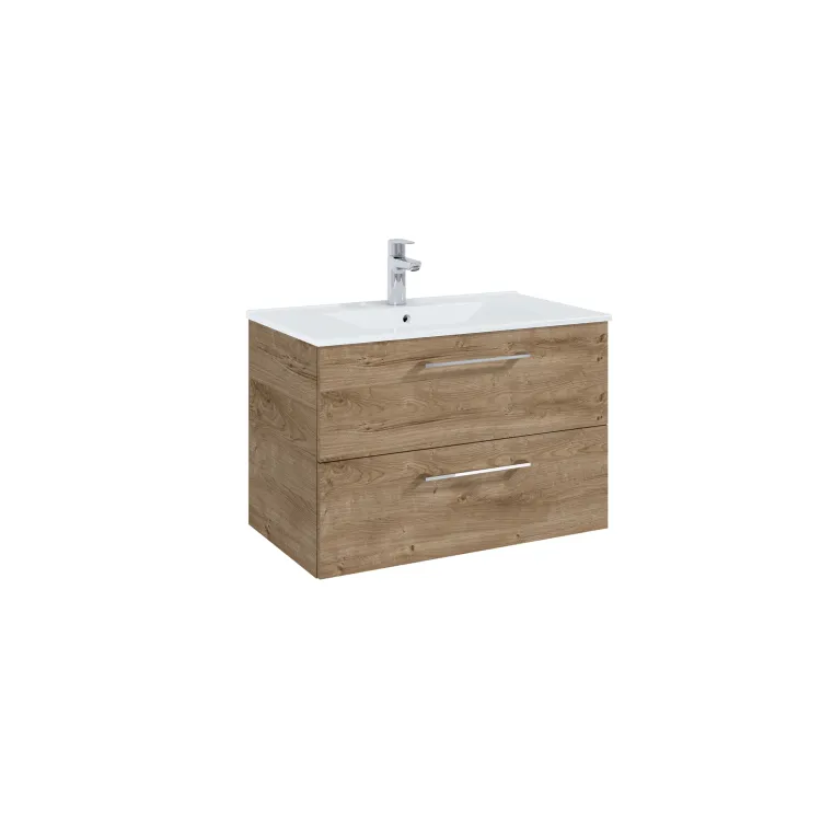 Roca ROMA Szafka łazienkowa 80 cm z 2 szufladami, do kompletacji z umywalką Hebe, dąb Canela A857950808 Roca ROMA Szafka łazienkowa 80 cm z 2 szufladami, do kompletacji z umywalką Hebe, dąb Canela A857950808