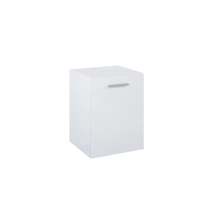 Roca KWADRO Moduł boczny 40 cm z 1 drzwiami, do kompletacji z szafkami oraz blatami, biały połysk A857974806 Roca KWADRO Moduł boczny 40 cm z 1 drzwiami, do kompletacji z szafkami oraz blatami, biały połysk A857974806