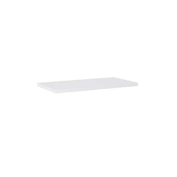 Roca KWADRO Blat łazienkowy 80 cm MDF, biały połysk A857964806 Roca KWADRO Blat łazienkowy 80 cm MDF, biały połysk A857964806