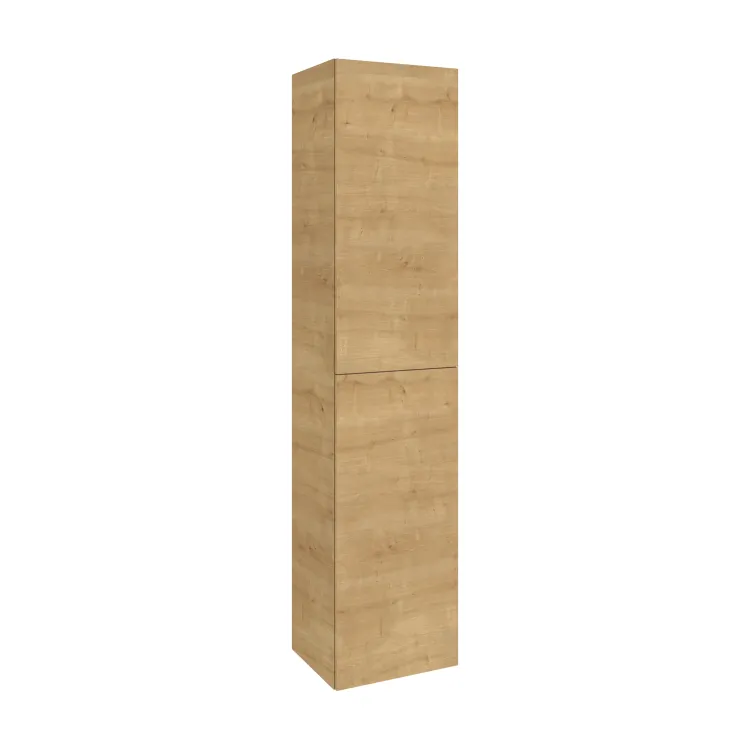 Roca EXTRA Kolumna łazienkowa wysoka z 2 drzwiami standard (35,2), jasny dąb A857956464