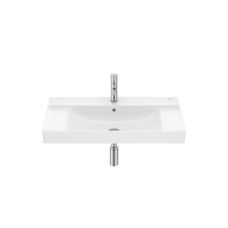 Roca ONA Umywalka meblowa UNIK 80x46 cm Fineceramic® BIAŁY POŁYSK A32768H004 Roca ONA Umywalka meblowa UNIK 80x46 cm Fineceramic® BIAŁY POŁYSK A32768H004