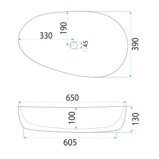 Rea UMYWALKA SANDRA - NABLATOWA REA-U8423