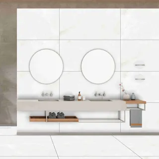 Egen Płytka podłogowa Rex Onyx White 60x120 (1,44) Połysk