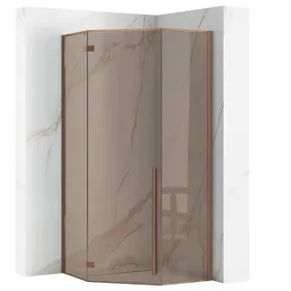 Rea KABINA DIAMOND BROWN/BRUSH COPPER 90x90 REA-K6966