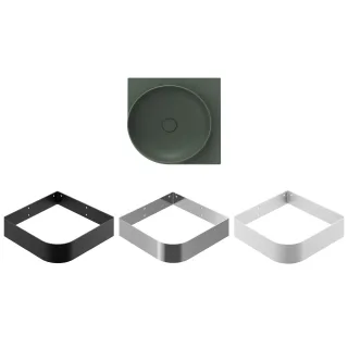 Ravak Umywalka Yard 45 C bez otworu XJX08045000