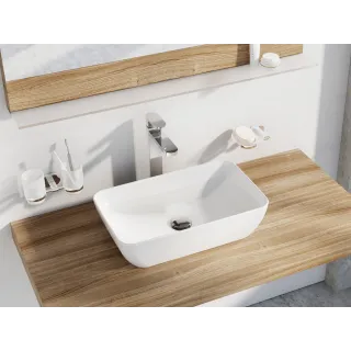 Ravak Umywalka ceramiczna Uni 50 R Slim, biała XJX01150001