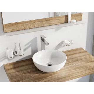 Ravak Umywalka ceramiczna Uni 40 B Slim, biała XJX01140003