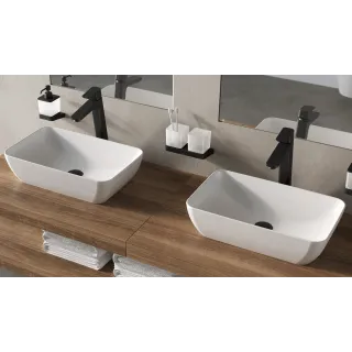 Ravak Umywalka ceramiczna Uni 50 R Slim, biała XJX01150001