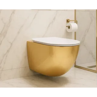 Rea WC - CARLO MINI TORNADO NF GOLD WHITE REA-C6808