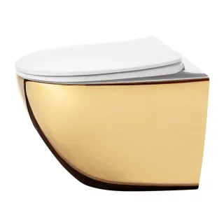 Rea WC - CARLO MINI TORNADO NF GOLD WHITE REA-C6808