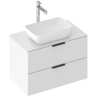 Ravak Blat podumywalkowy Comfort 80, biały X000001380